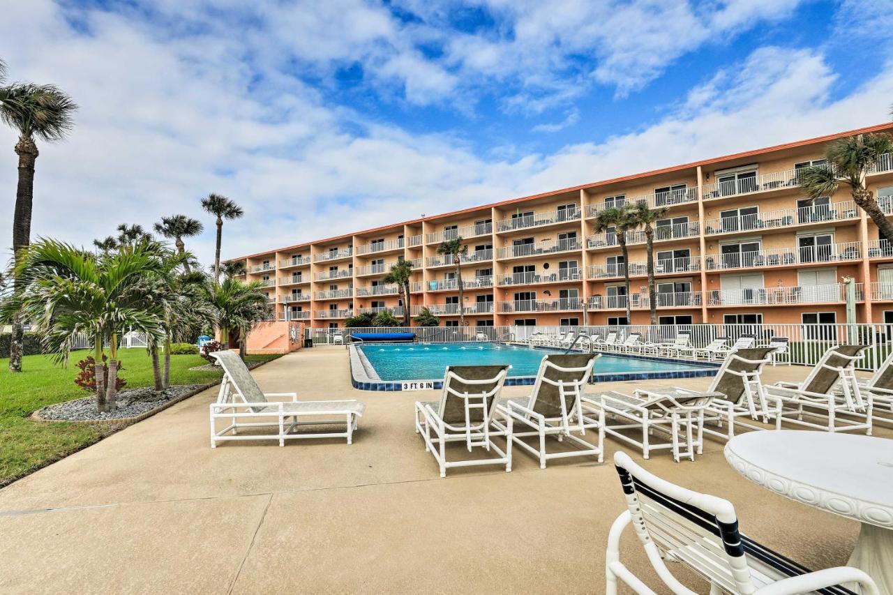 Oceanfront Cocoa Beach Condo With View Walk To Pier Exteriör bild