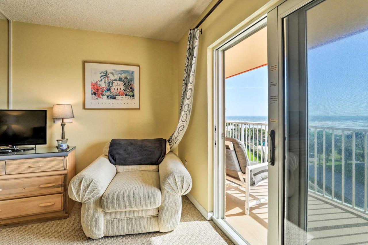 Oceanfront Cocoa Beach Condo With View Walk To Pier Exteriör bild