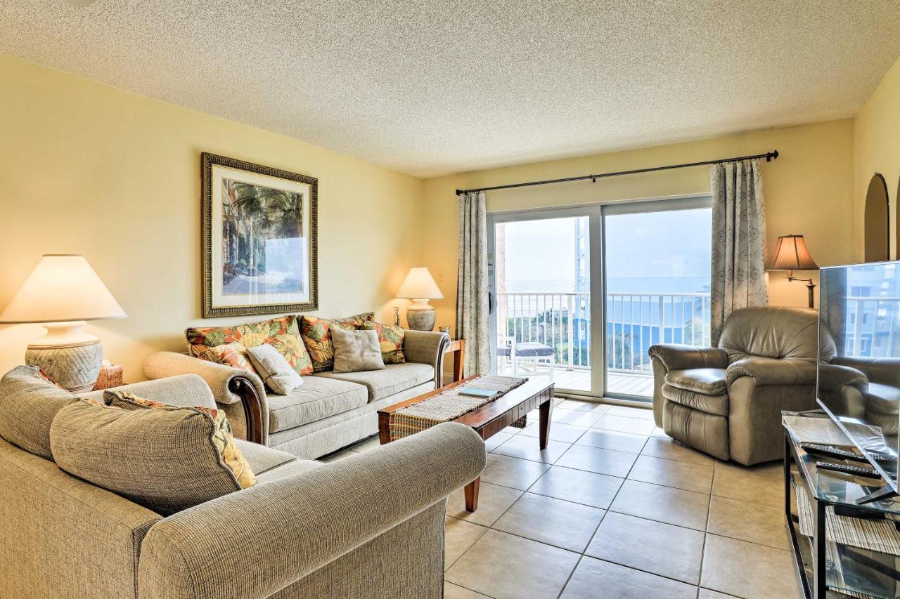 Oceanfront Cocoa Beach Condo With View Walk To Pier Exteriör bild